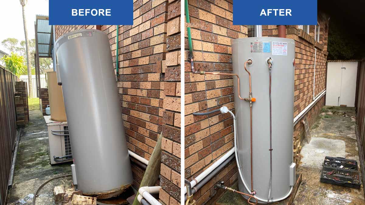 emergency hot water heater repairs ryde