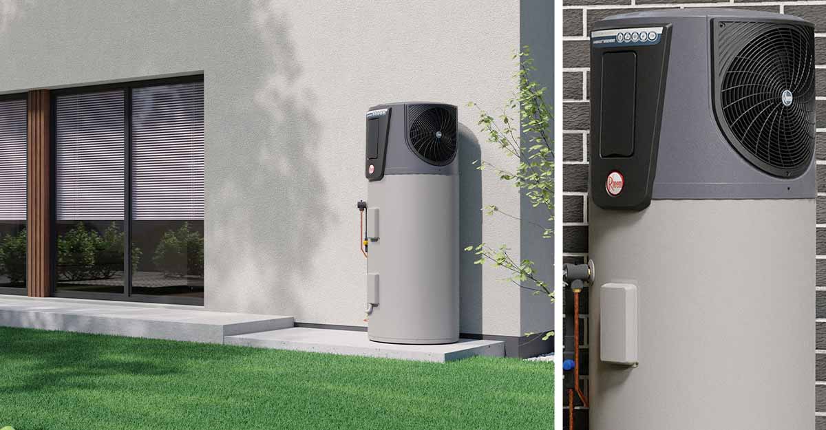 energy efficient hot water heat pumps